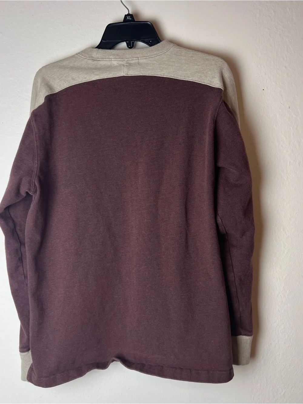 J. Crew Cotton Pullover with Sleeve Stripe